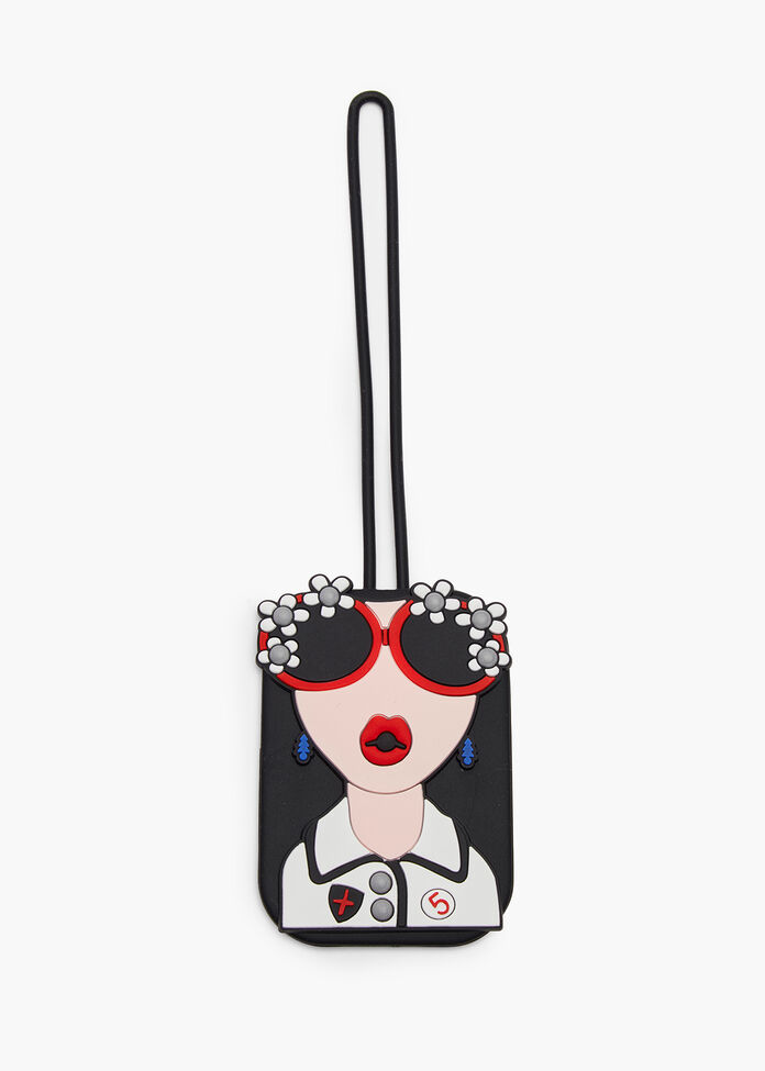 Lady Silicone Baggage Tags, , hi-res