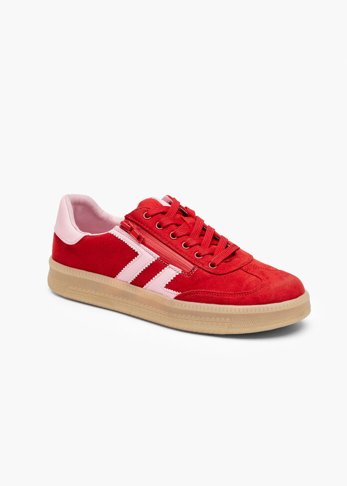 Ava Side Zip Sneaker, , hi-res
