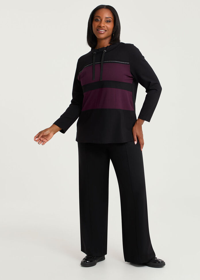 Mod Bamboo Ponte Top, , hi-res