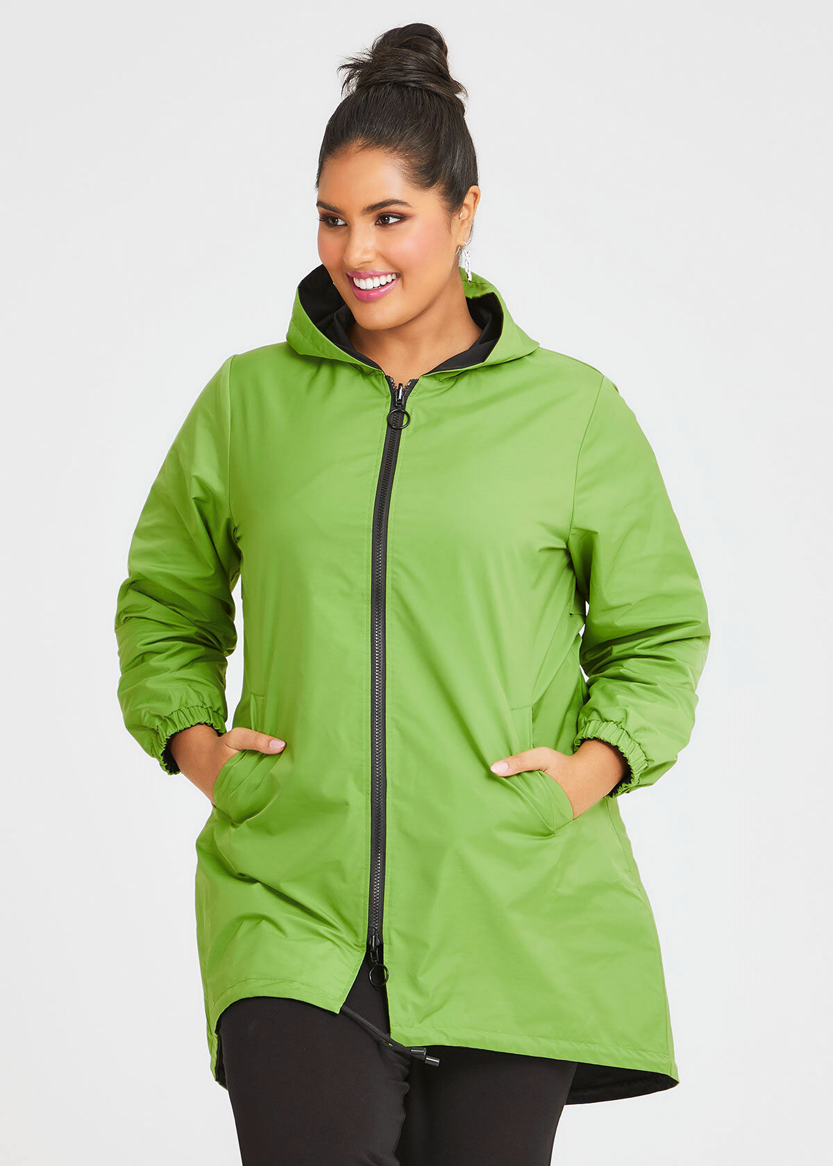 Plus Size Reversible Lime Pop Jacket Sizes 12 30 Taking Shape