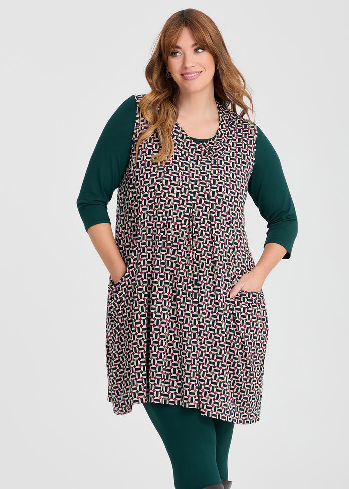 Printed Tunic, MULTI PRINT, hi-res