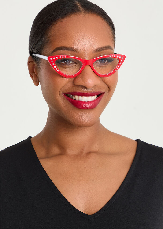 Cat Eye Reading Glasses, , hi-res