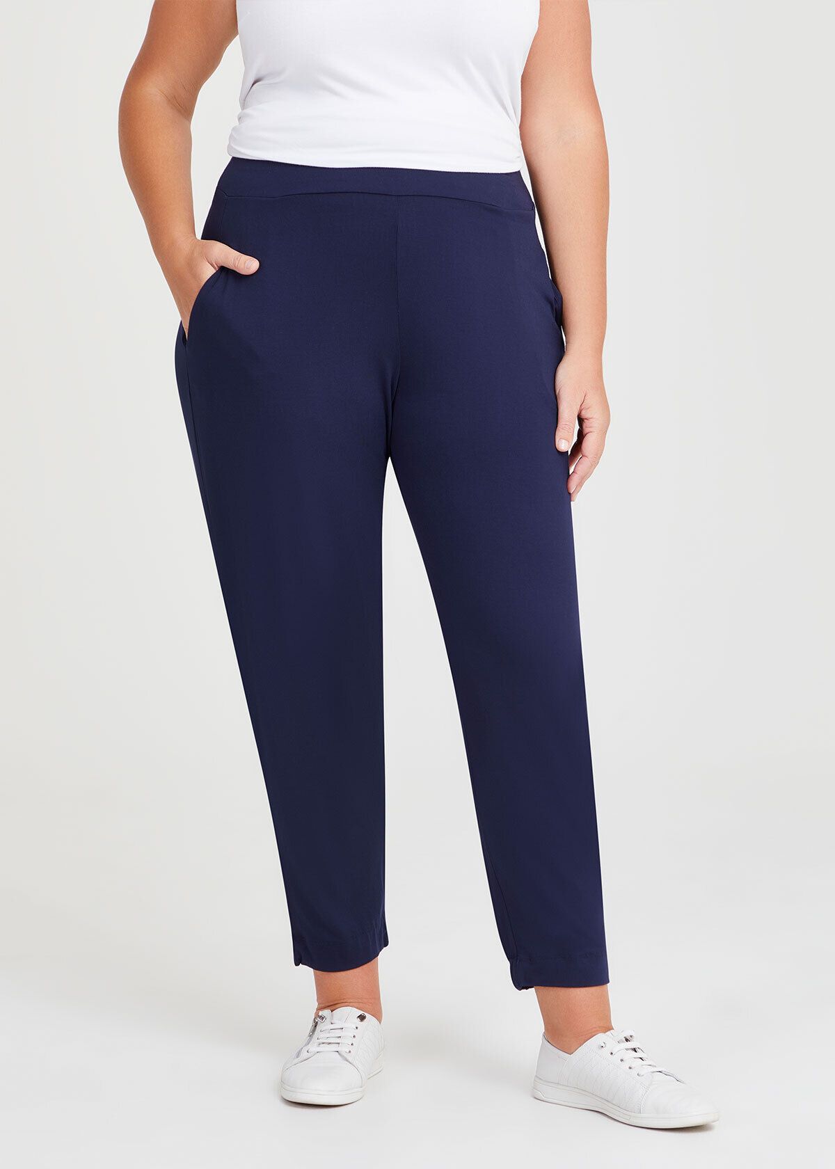 Shop Plus Size Bamboo Lounge Pant in Blue Taking Shape AU