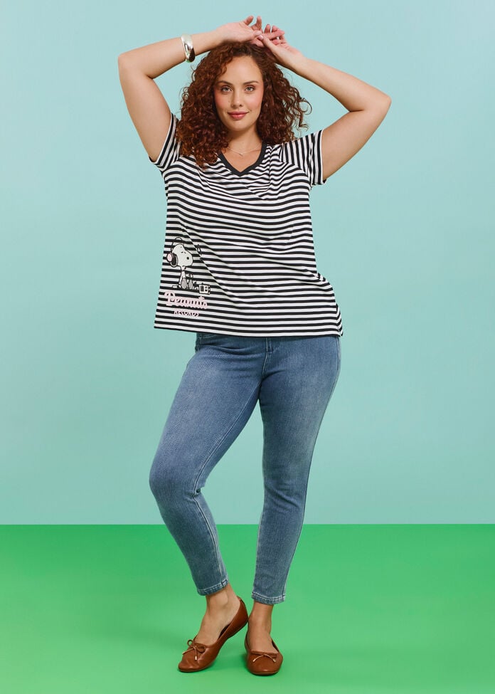Petite New Best Friend Jegging, MID BLUE, hi-res