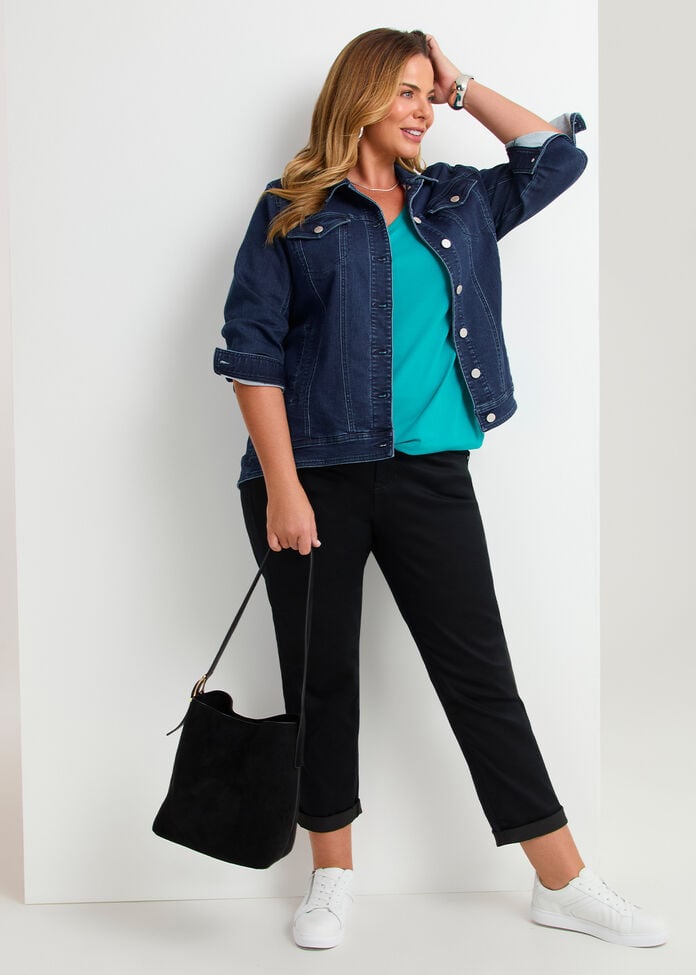 The Signature Denim Jacket, , hi-res