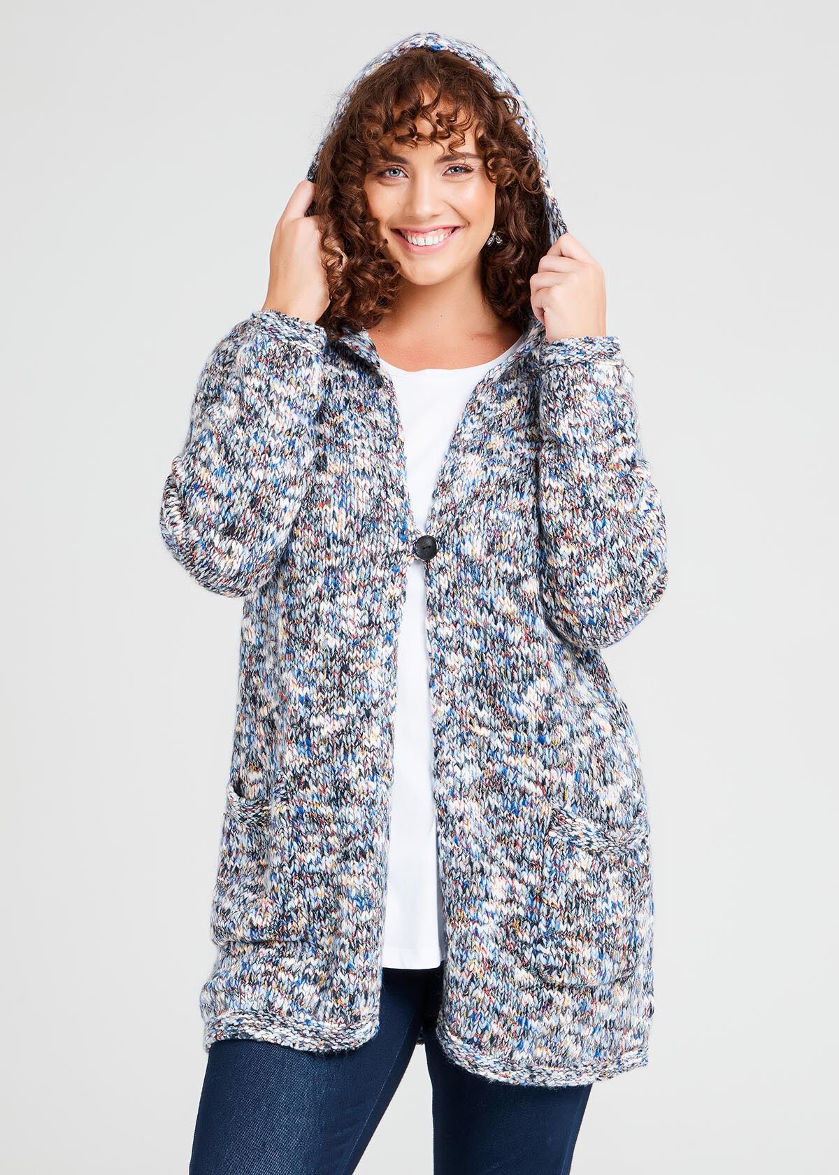 Hooded cardigan deals nz