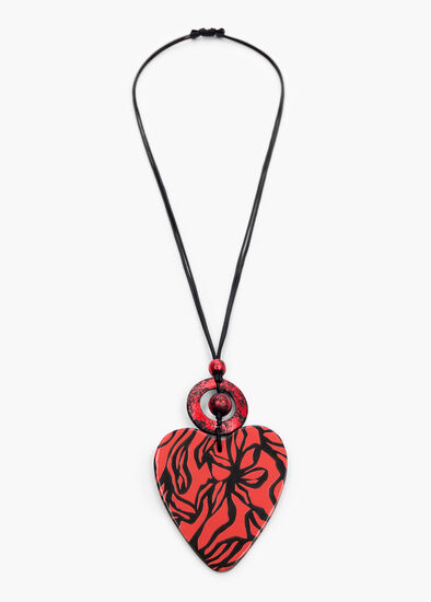 Red Heart Necklace
