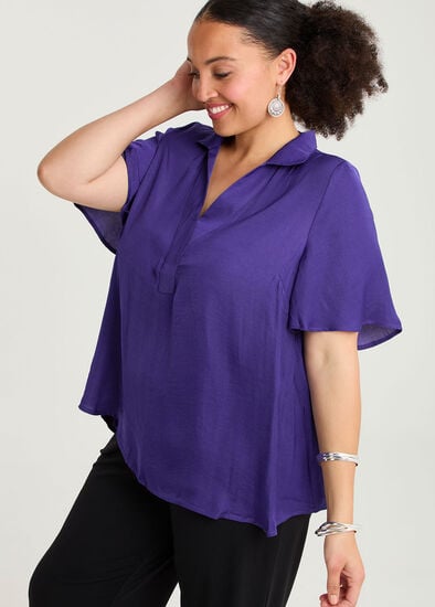 Plus Size Luxe Xanthe Top