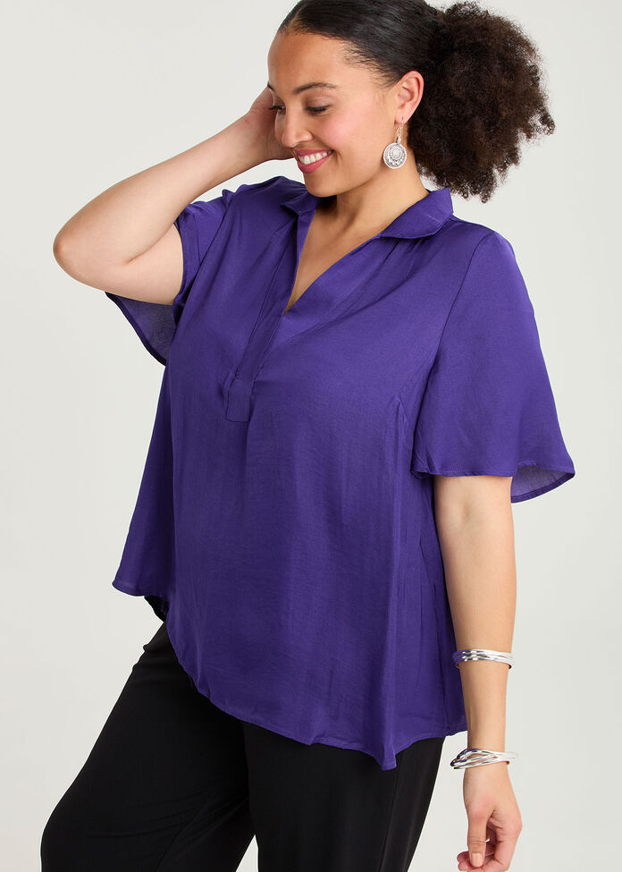 Luxe Xanthe Top, , hi-res