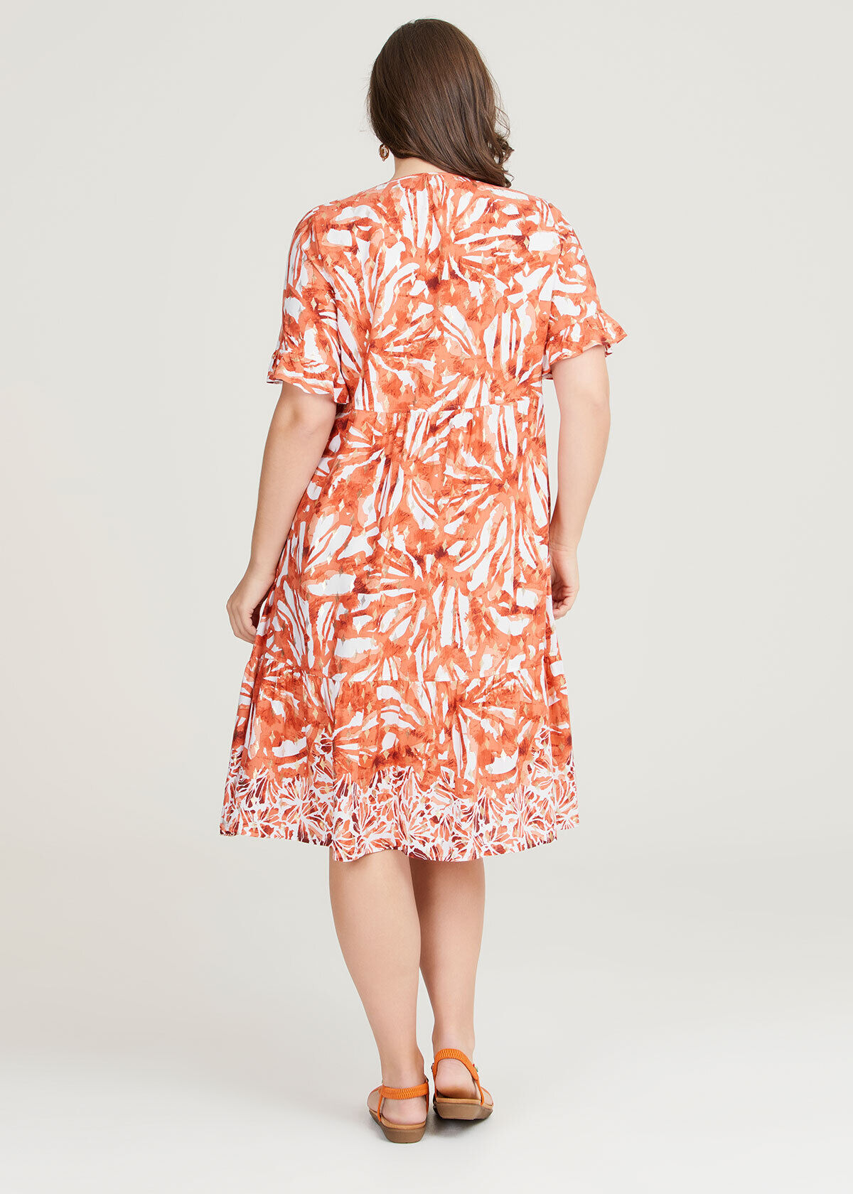 Batik midi dress sale