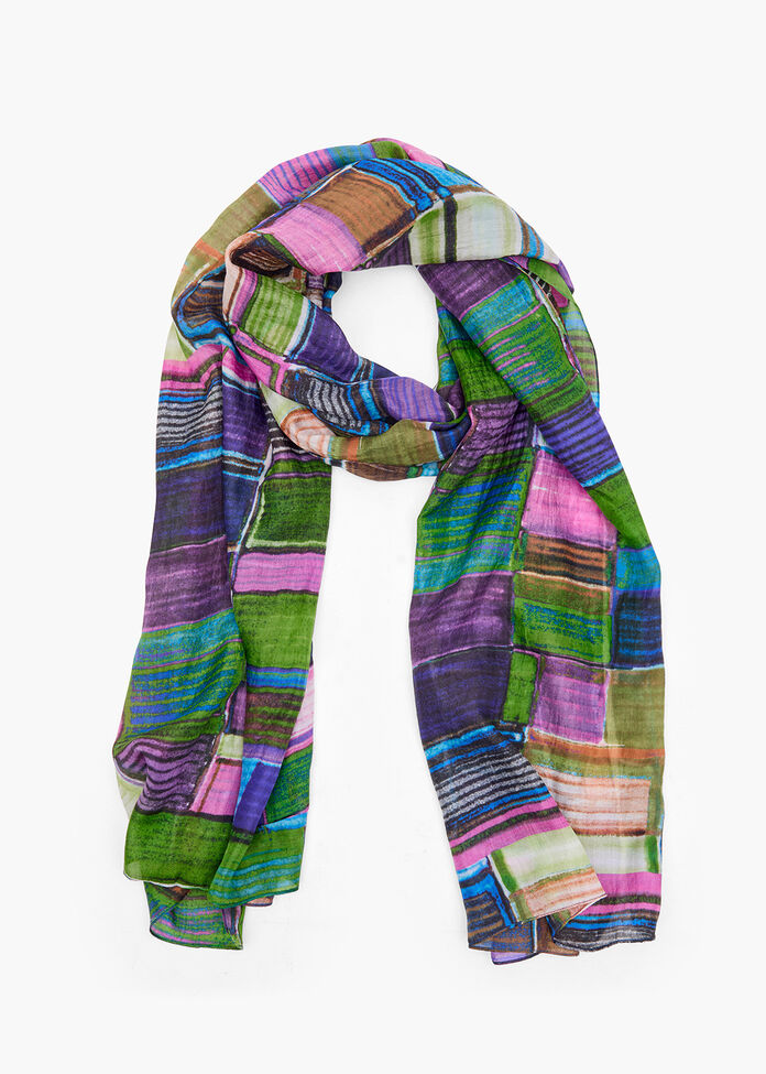 Salsa Silk Scarf, , hi-res