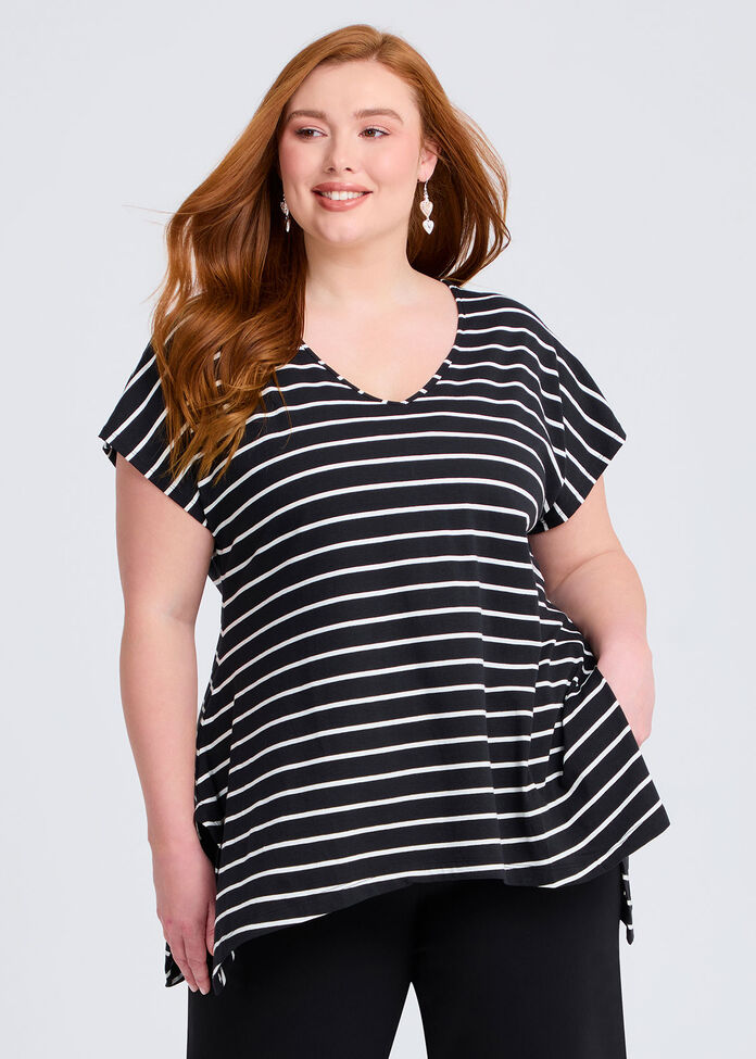 Brooke Stripe T-shirt, , hi-res