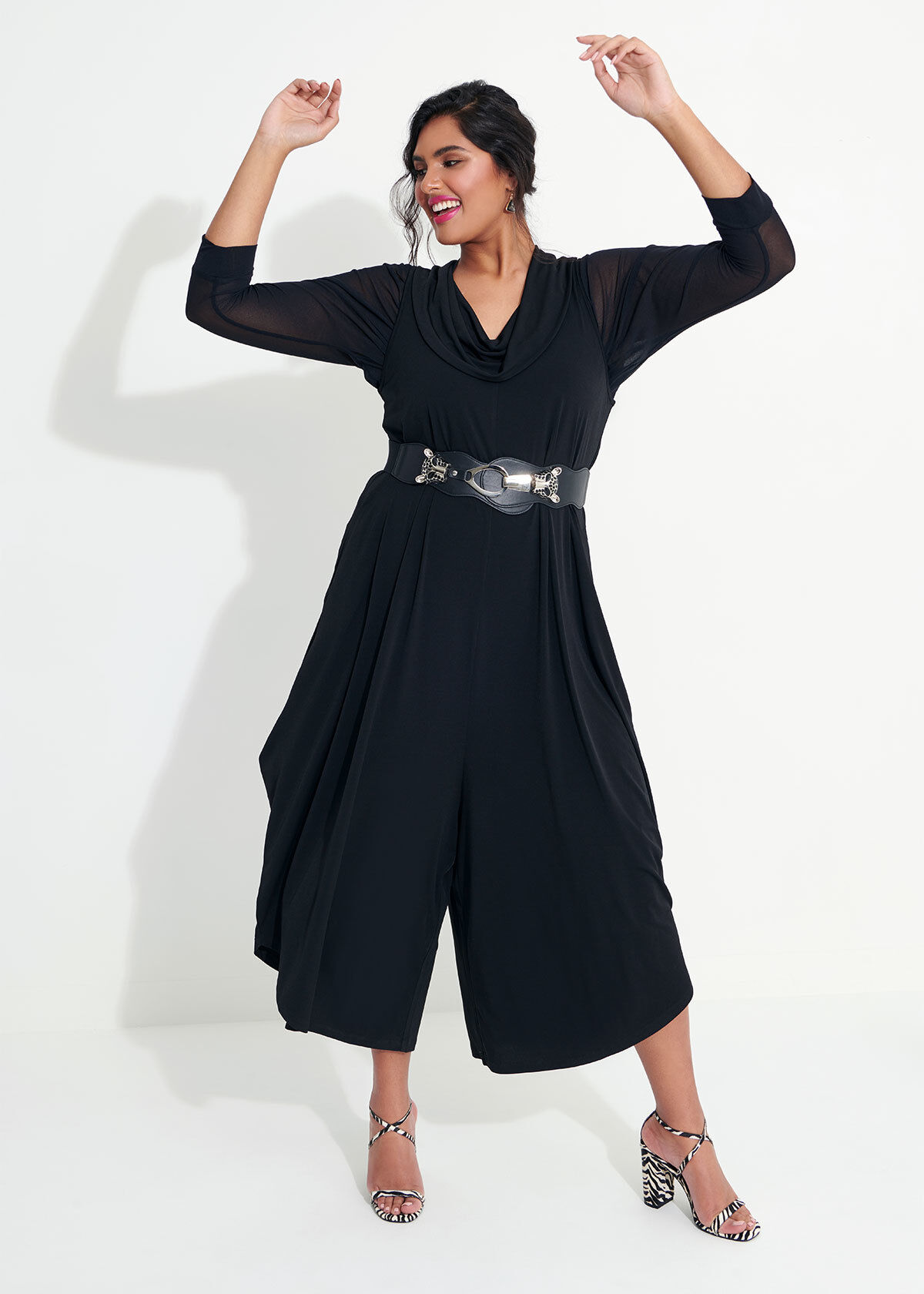 Principles black jumpsuit sales