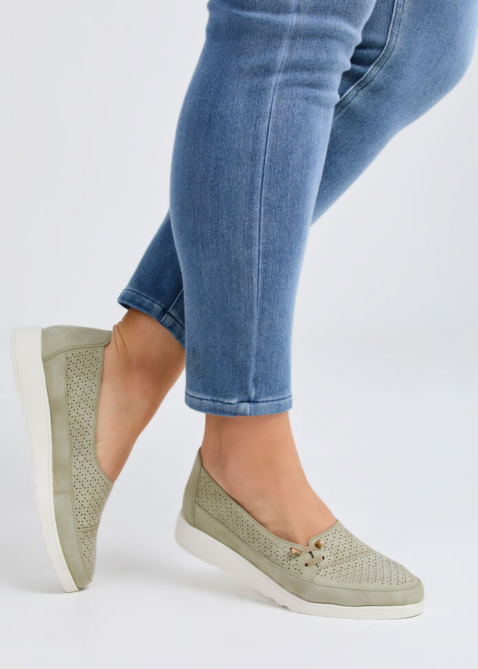 Lasercut Slip On Loafer, , hi-res