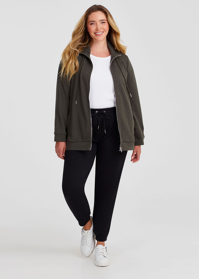 Funnel Neck Active Jacket, , hi-res