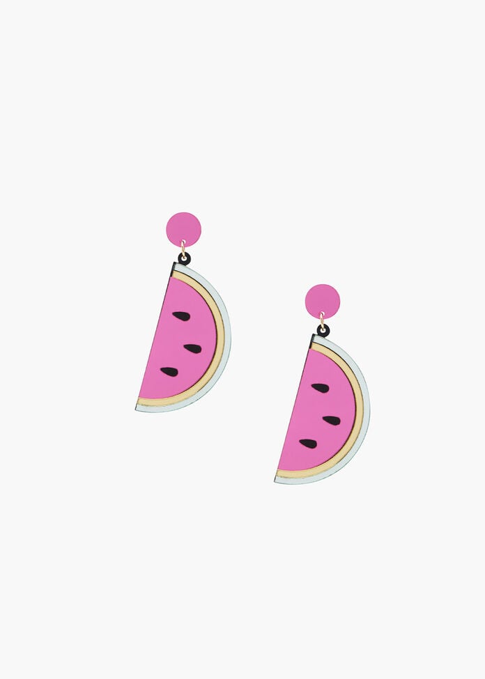 Watermelon Earrings, , hi-res