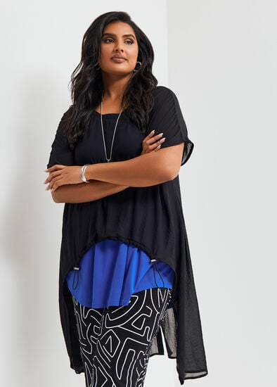 Plus Size Chiffon Airlie Top