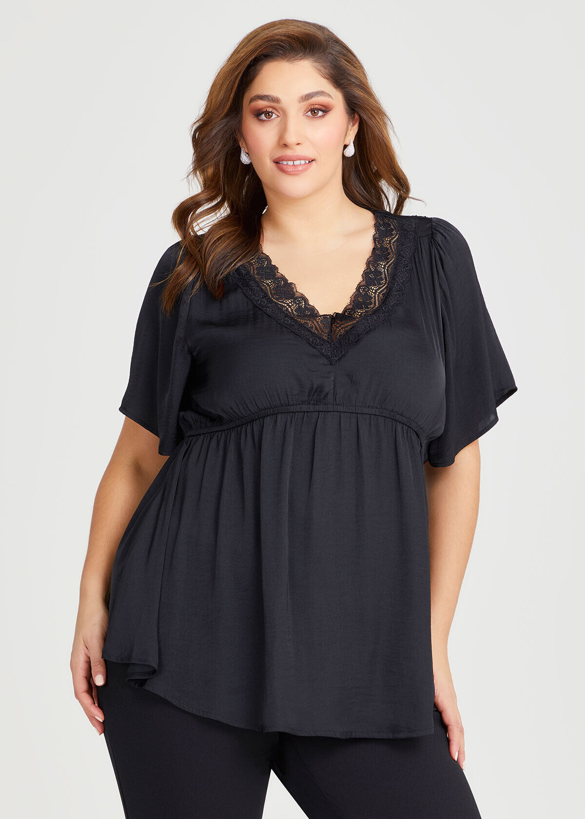 Elegant tops for evening plus size deals