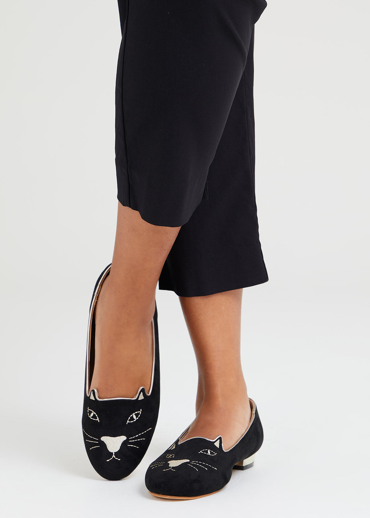 Shop Kitty Cat Loafer | Wide Fit Shoes 