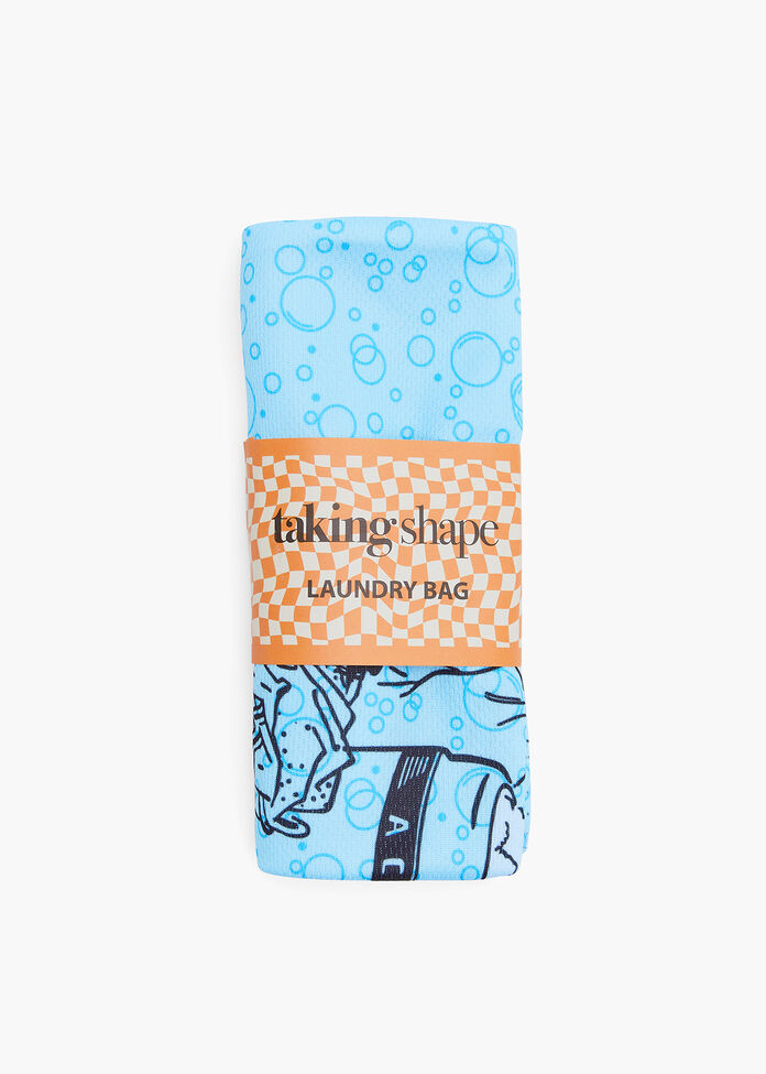 Retro Lady Laundry Bag, , hi-res