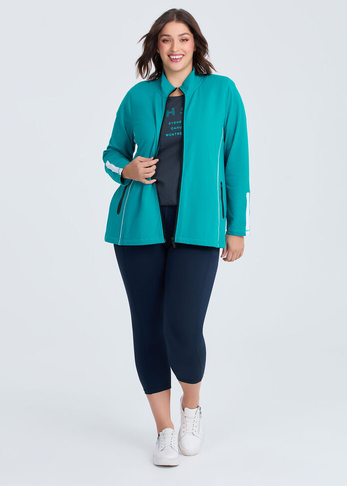 Cloud Touch Crop Pocket Legging, , hi-res