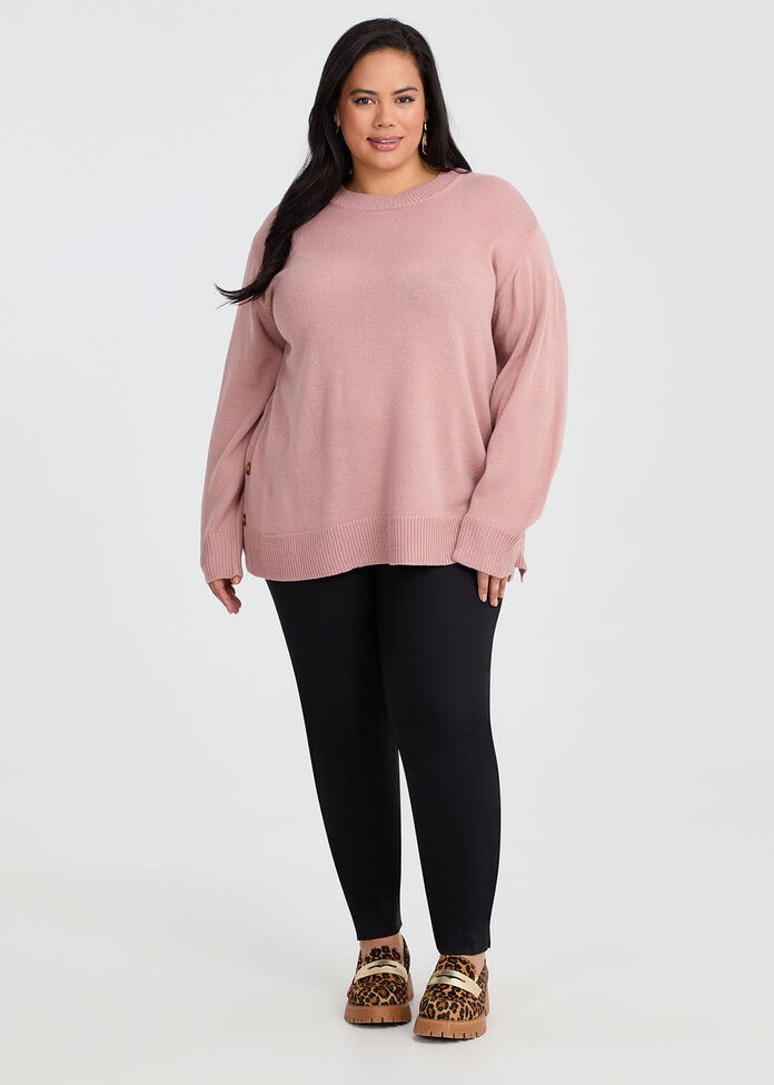 Soft Touch Button Jumper, , hi-res