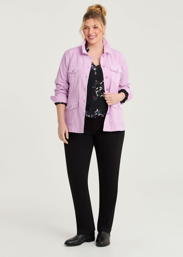 Shop Plus Size Collared Pintuck Floral Top, Multi | Taking Shape NZ