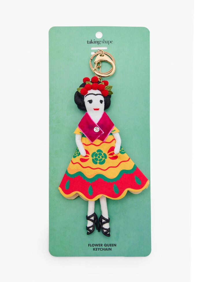 Flower Queen Doll Keychain, , hi-res