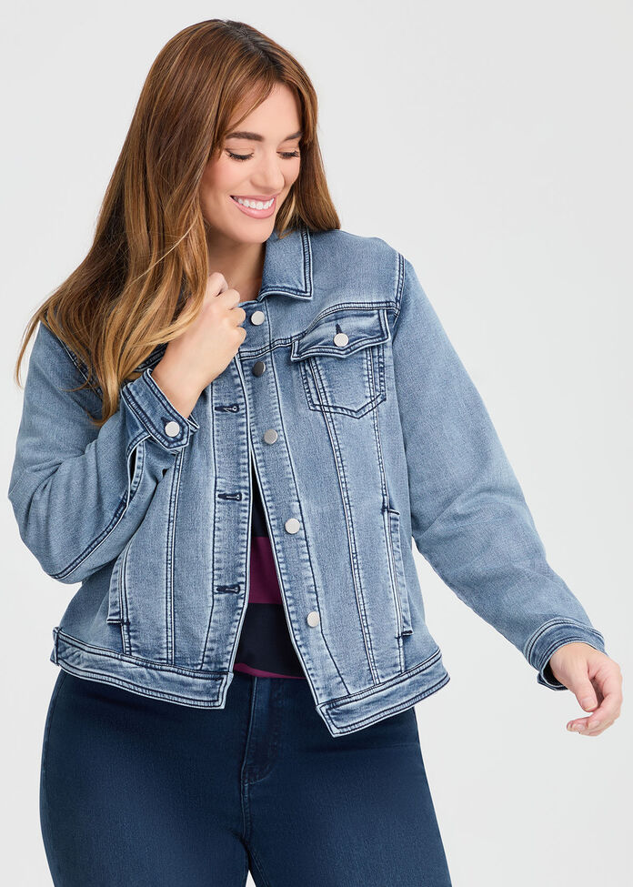 The Everyday Denim Jacket, , hi-res