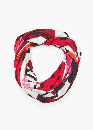 Striking Red Snood