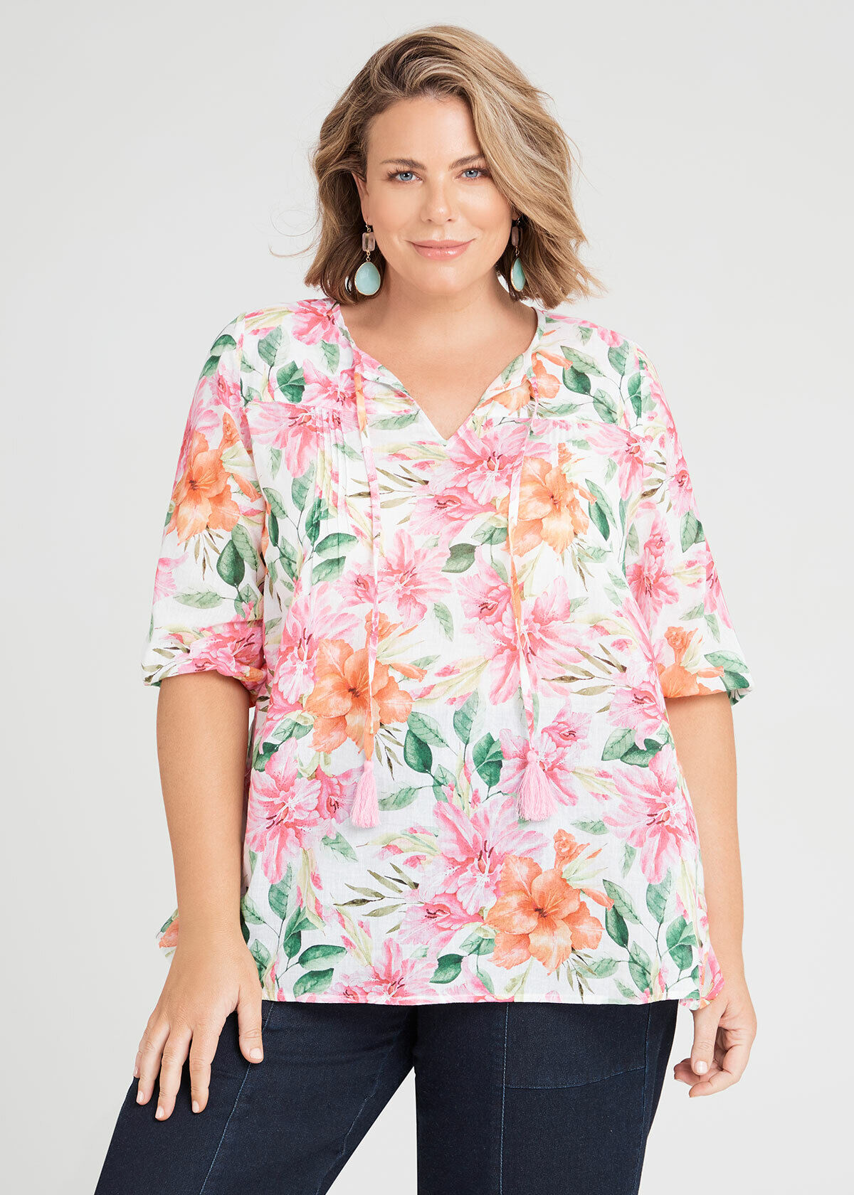 pretty plus size blouses