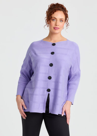 Plus Size Natural Rib Batwing Jumper