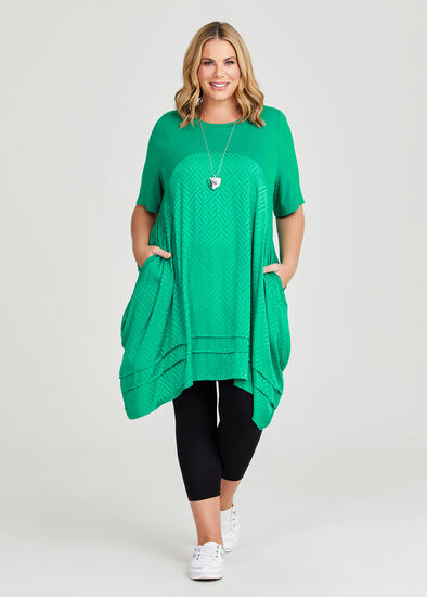 Plus Size Good Earth Australian Cotton 7/8 Legging