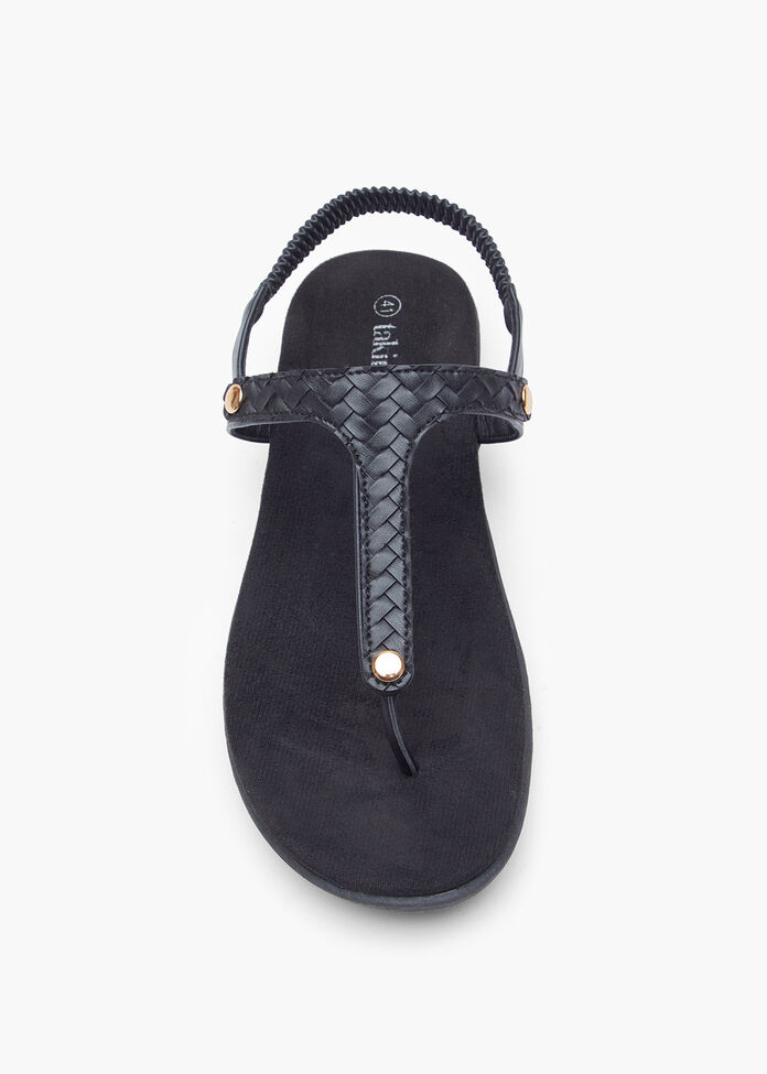 Interchangeable Sandal, BLACK, hi-res