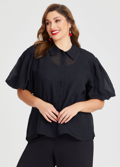 Plus Size Natural Kalee Shirt
