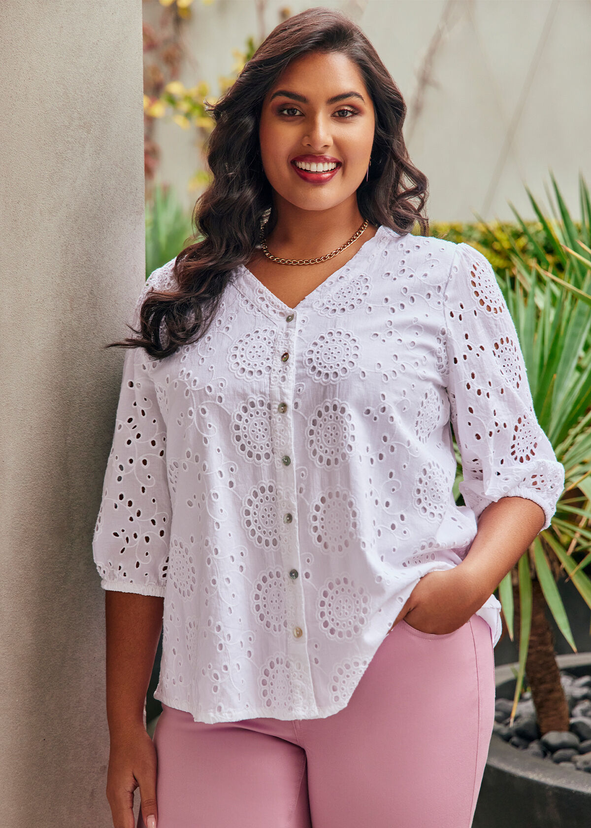 Plus Size Boho Tops USA Curve Festival Tops Taking Shape USA