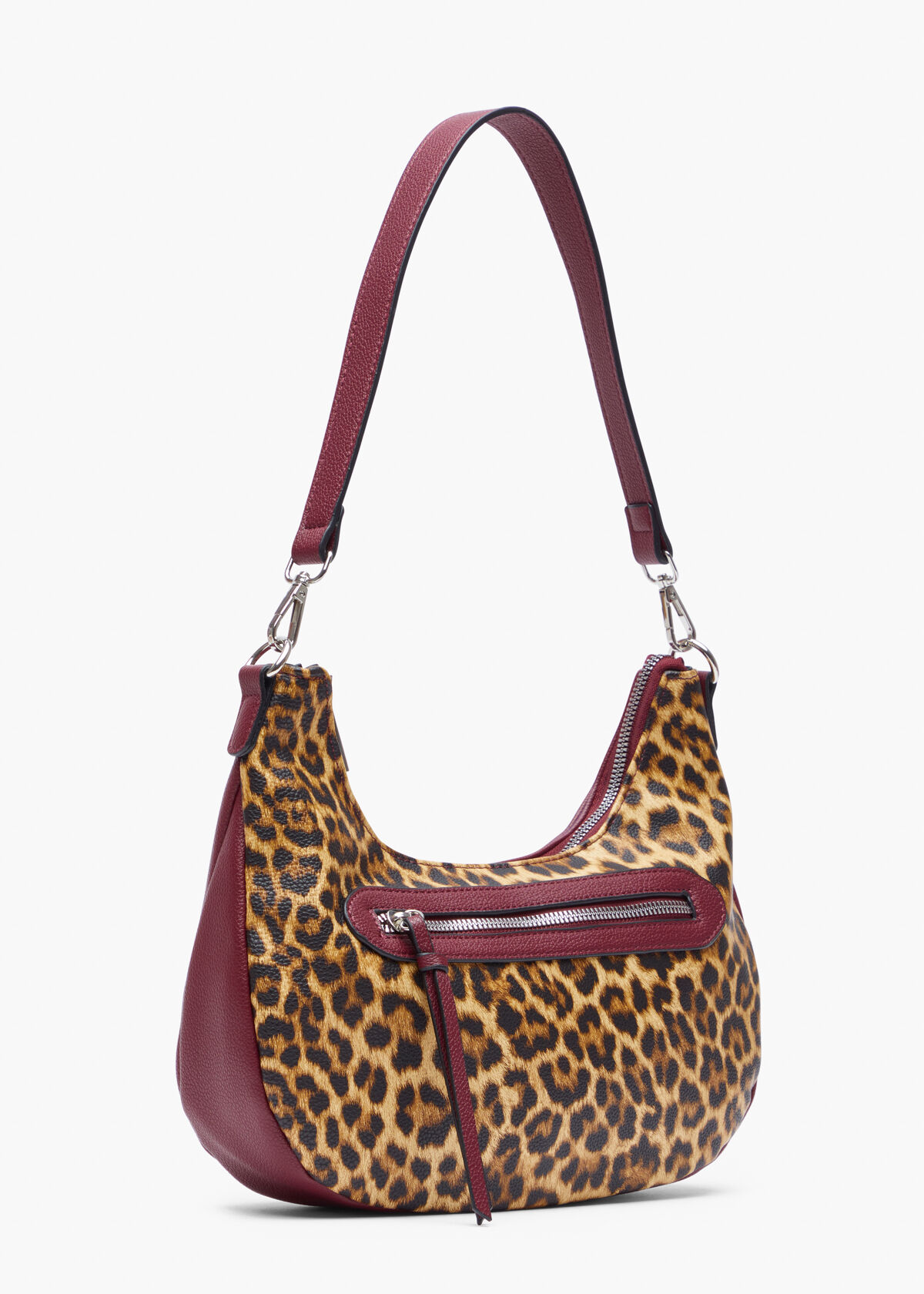【AAKE】LEOPARD SHOULDER BAG Shop Leopard Shoulder Bag in Purple | Accessories | Taking