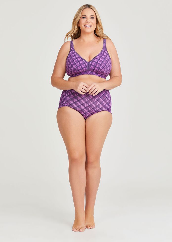 Wirefree Cotton Soft Cup Bra, , hi-res