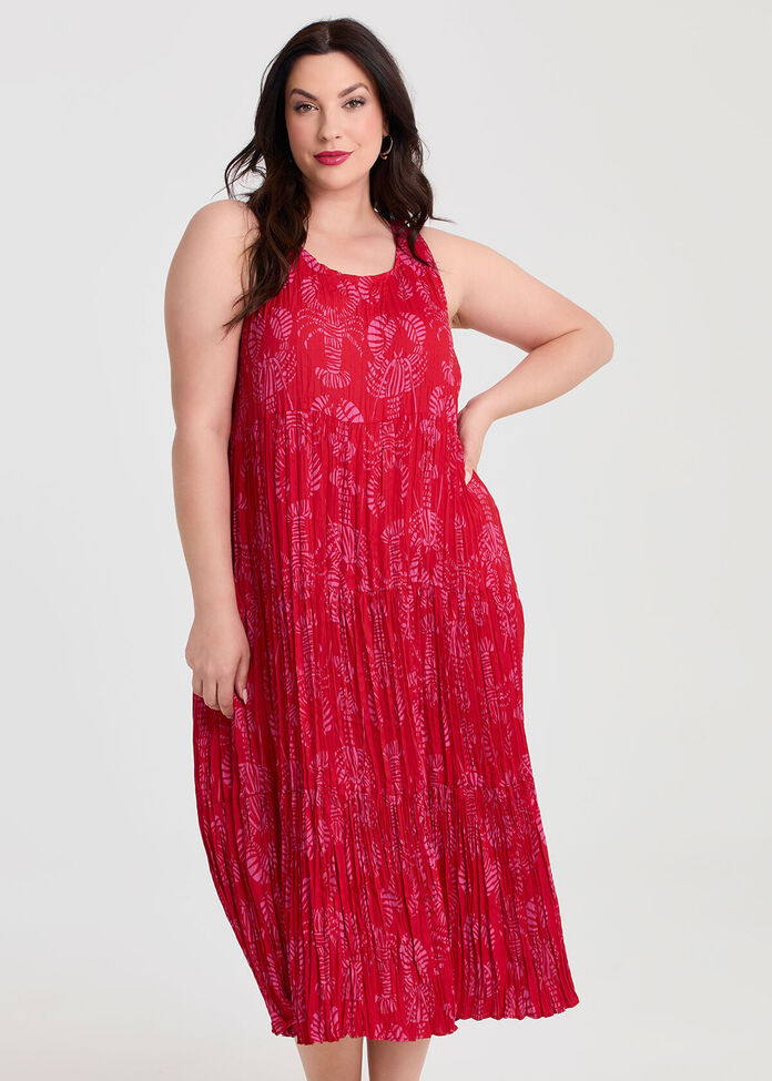 Sienna Pleat Dress, , hi-res