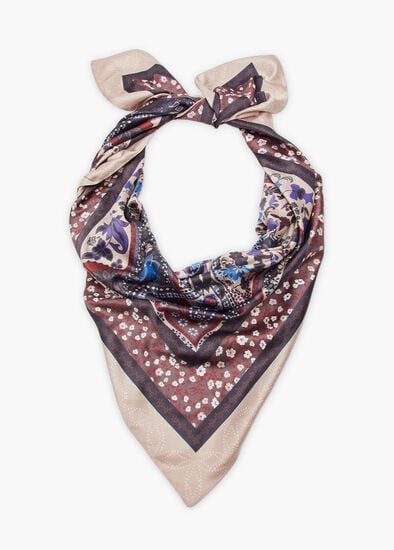 Bohemian Print Small Scarf