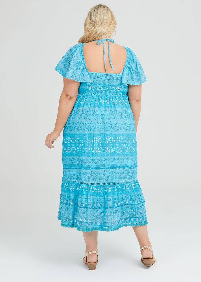 Shop Plus Size Nadia Cotton Maxi Dress in Multi | Taking Shape AU