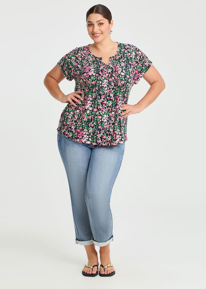Kylie Henley Neck Top, , hi-res