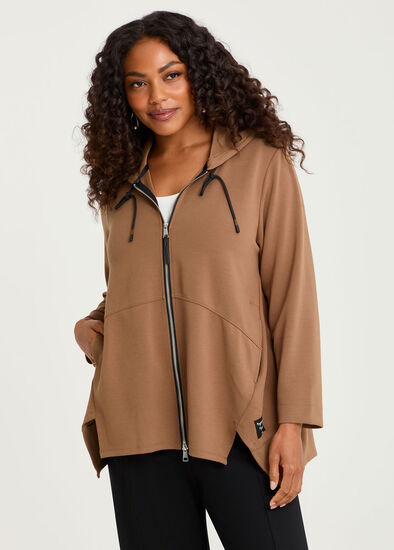 Plus Size Natural Aella Cardigan