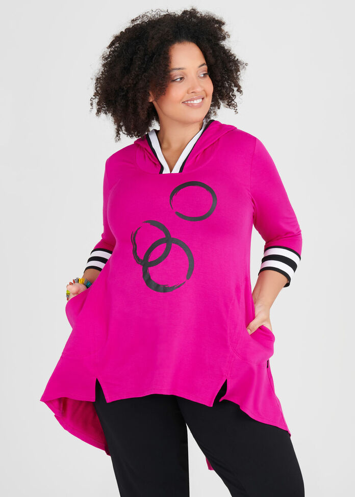 Bamboo Obsession Spot Tunic, , hi-res