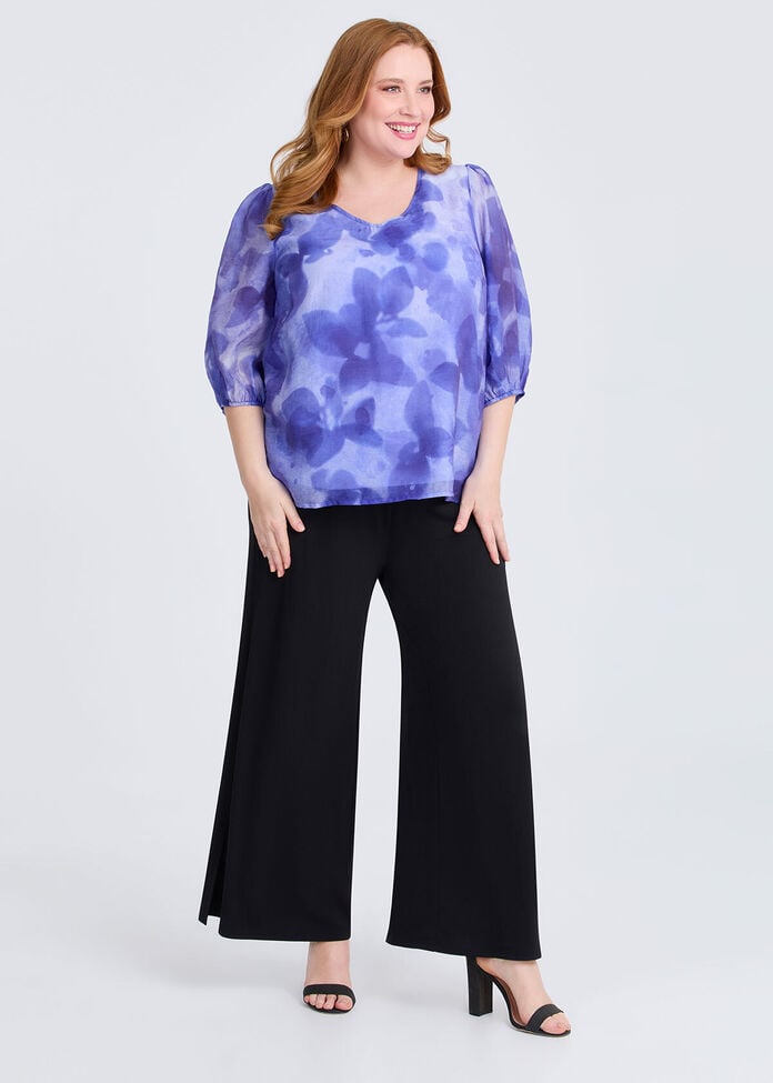 Moody Skies Tencel Top, , hi-res