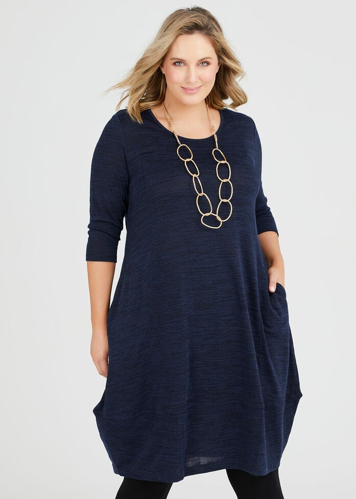 Shop Plus Size Jemma Snug Dress in Blue | Sizes 12-30 | Taking Shape AU