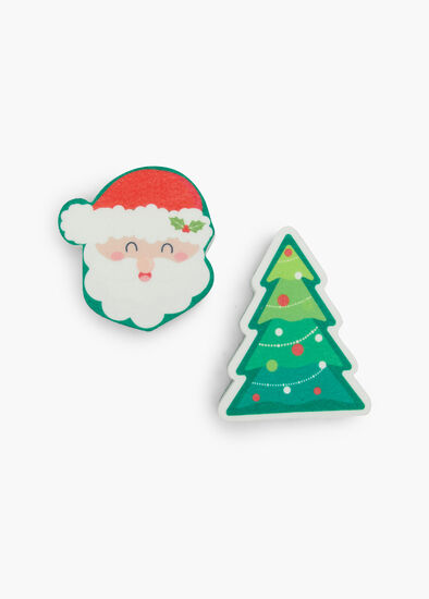 Set/2 Christmas Sponges