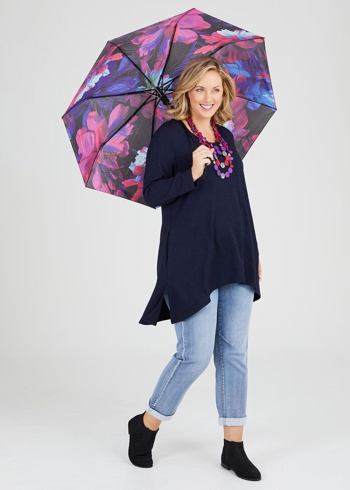 Fabulous Floral Umbrella, , hi-res