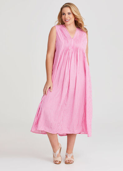 Plus Size Fiesta Sleeveless Maxi Dress