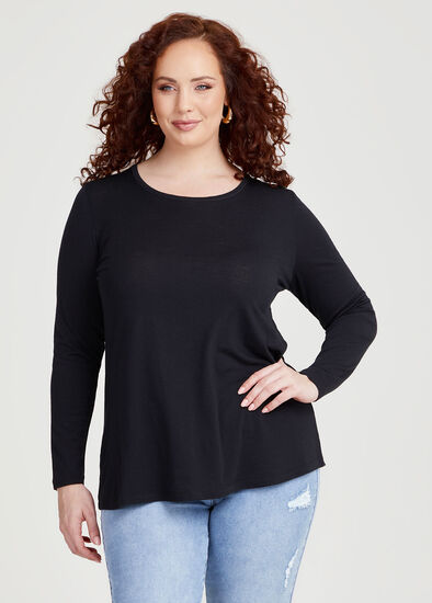 Plus Size Wool Bamboo Top